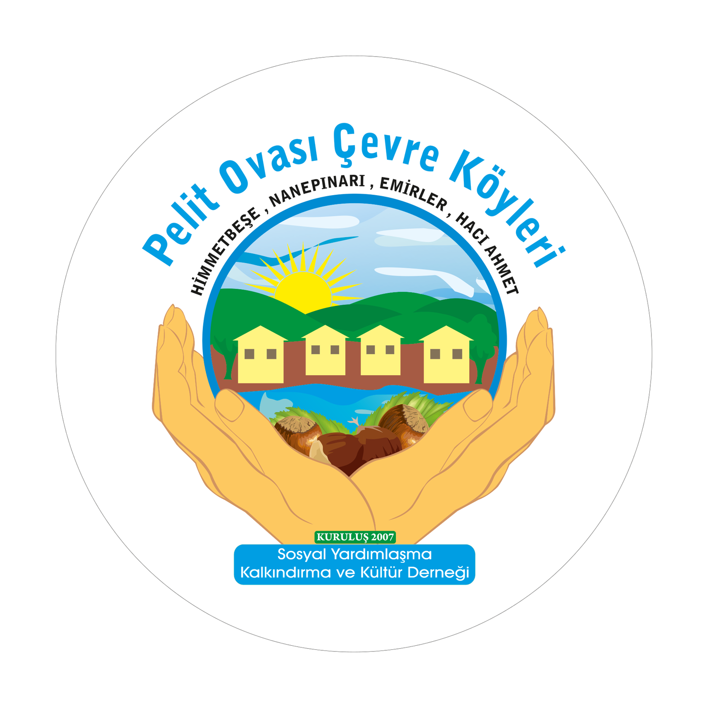 Pelit Ovası Çevre Köyleri Sosyal Yardımlaşma Kalkınma ve Kültür Derneği logosu